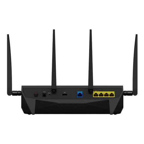 Synology Synology Router RT2600ac, WiFi 5, IEEE 802.11a/b/g/n/ac, 3x 1GbE + 4x 1GbE(Dual WAN), 1xUSB 3.0, 1xUSB 2.0, 1x SD card reader