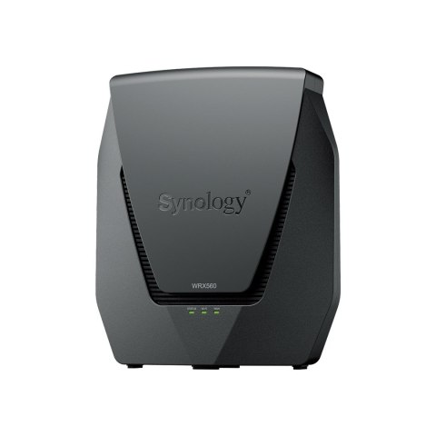 Synology Synology Router WRX560, Wi-Fi 6, IEEE 802.11a/b/g/n/ac/ax, 1x 2.5GbE, 3x 1GbE, 1xUSB 3.2, Dual WAN, Dual-band Wi-Fi