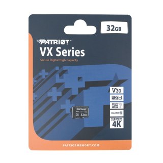 Patriot Memory Patriot VX Micro SDXC 32GB 90/80 MB/s V30 U3 UHS-I