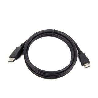 GEMBIRD Kabel GEMBIRD CC-DP-HDMI-1M (DisplayPort - MHDMI M - 1m; kolor czarny)
