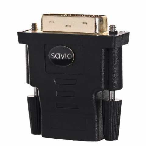 SAVIO Adapter SAVIO cl-21 (HDMI F - DVI-D M; kolor czarny)