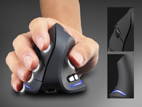 Media tech MEDIA-TECH MYSZ PIONOWA BEZPRZEWODOWA OPTYCZNA VERTIC RF MT1123