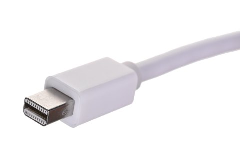 SAVIO Adapter SAVIO cl-57 (Mini DisplayPort M - HDMI F; 0,10m; kolor biały)