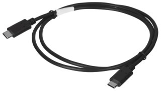 Lanberg Kabel Lanberg CA-CMCM-10CU-0010-BK (USB typu C - USB typu C ; 1m; kolor czarny)