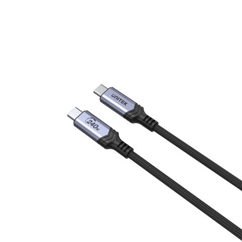 UNITEK UNITEK KABEL USB-C 3.1 DO ŁADOWANIA, PD 240W, 2M