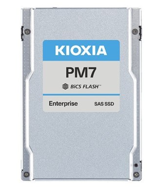 KIOXIA Dysk SSD Kioxia PM7-R 3.84TB 2.5" (15mm) SAS 24Gb/s KPM7VRUG3T84 (DWPD 1) SED