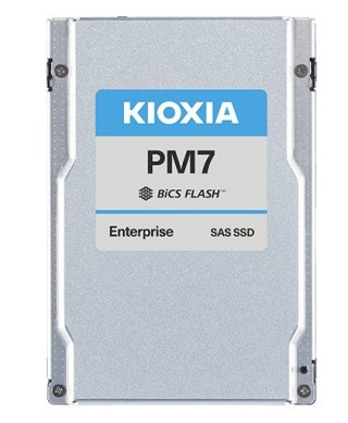 KIOXIA Dysk SSD Kioxia PM7-R 7.68TB 2.5" (15mm) SAS 24Gb/s KPM7VRUG7T68 (DWPD 1) SED