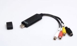 Media tech Kabel Media tech MT4169 (S-Video F - USB M; 0,20m; kolor czarny)