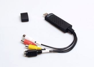 Media tech Kabel Media tech MT4169 (S-Video F - USB M; 0,20m; kolor czarny)