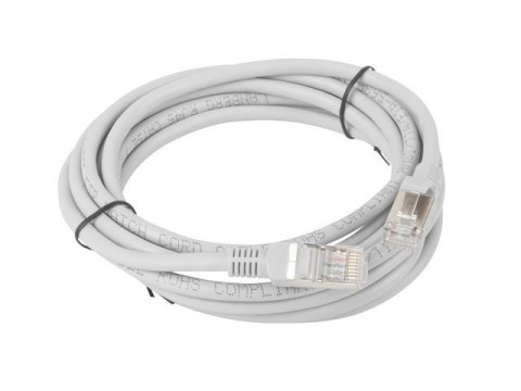 Lanberg Patchcord Lanberg PCF5-10CC-0300-S (RJ45 - RJ45 ; 3m; kolor szary)
