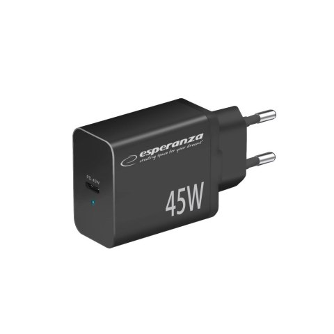 Esperanza ESPERANZA ŁADOWARKA SIECIOWA 45W USB-C PD EZC108K