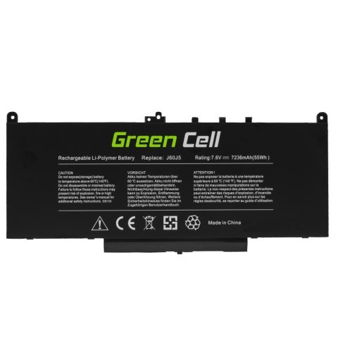 Green Cell GREEN CELL BATERIA DE135 DO DELL LATITUDE E7270 E7470 5800MAH 7.6V