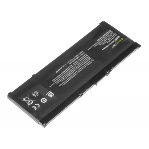 Green Cell GREEN CELL BATERIA HP187 SR04XL DO OMEN 15-CE 15-DC 17-CB PAVILION POWER 15-CB 3500MAH 15.4V