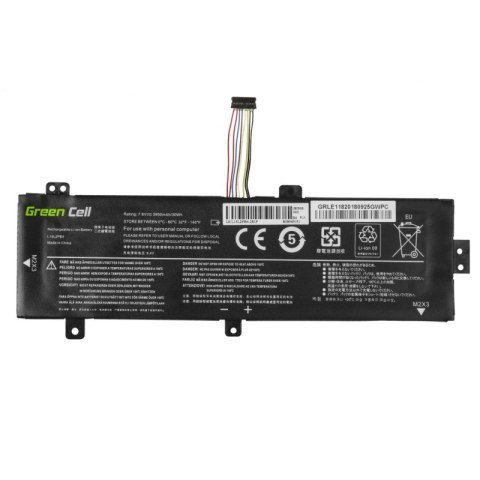 Green Cell GREEN CELL BATERIA LE118 L15C2PB3 L15L2PB4 L15M2PB3 L15S2TB0 DO LENOVO IDEAPAD 310 310-15IKB 510 510-15ISK 3500MAH 7.6V