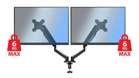 Esperanza ESPERANZA UCHWYT GAZOWY DO 2 MONITORÓW MACHE ERW020