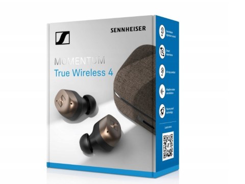 Sennheiser Słuchawki SENNHEISER MOMENTUM TRUE WIRELESS 4 - BLACK COPPER