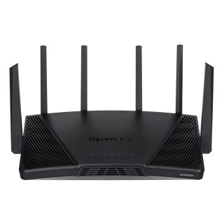 Synology Synology Router RT6600ax, Wi-Fi 6, IEEE 802.11a/b/g/n/ac/ax, 1x 2.5GbE, 3x 1GbE, 1xUSB 3.2, Dual WAN, Three-band router