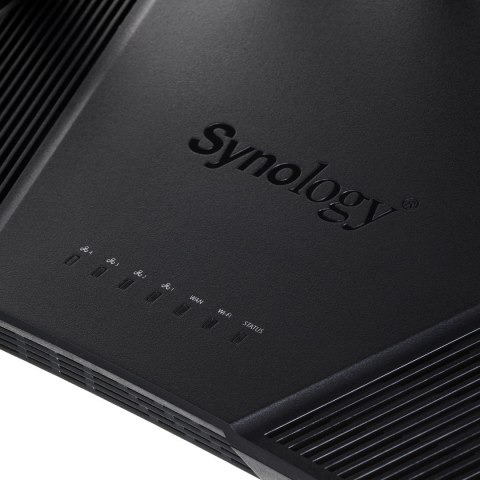 Synology Synology Router RT6600ax, Wi-Fi 6, IEEE 802.11a/b/g/n/ac/ax, 1x 2.5GbE, 3x 1GbE, 1xUSB 3.2, Dual WAN, Three-band router