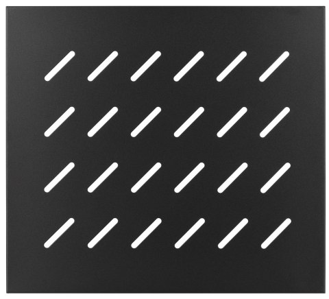 Lanberg Półka stała do szaf stojących Lanberg AK-1003-B (500 mm; kolor czarny)