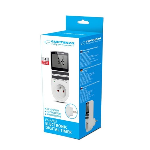 Esperanza ESPERANZA ELEKTRONICZNY WYŁĄCZNIK CZASOWY EXPANSE ELA101