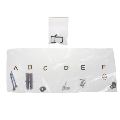 Maclean MACLEAN UCHWYT DO TELEWIZORA LUB MONITORA MAX. VESA 100X100, 13-32", 30KG, CZARNY MC-416