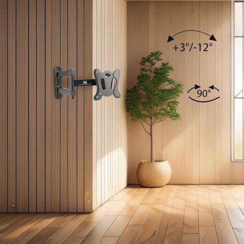 Maclean MACLEAN UCHWYT DO TELEWIZORA LUB MONITORA MAX. VESA 100X100, 13-32", 30KG, CZARNY MC-417