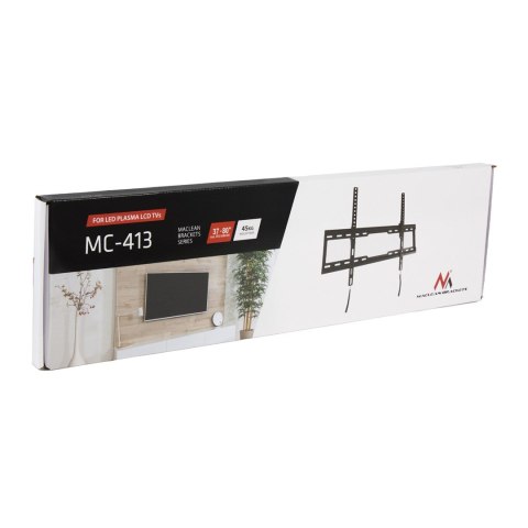 Maclean MACLEAN UCHWYT DO TV MAX VESA 600X400, 32-80", 45KG, REG. ODCHYLENIA +0°~-10° MC-413