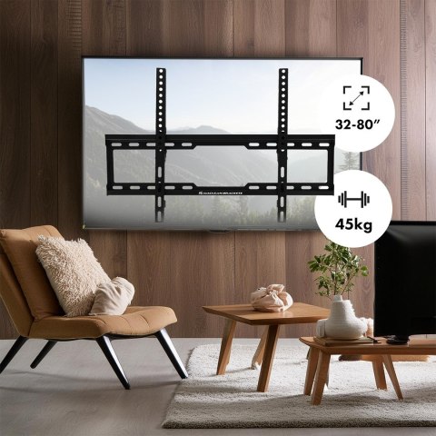 Maclean MACLEAN UCHWYT DO TV MAX VESA 600X400, 32-80", 45KG, REG. ODCHYLENIA +0°~-10° MC-413