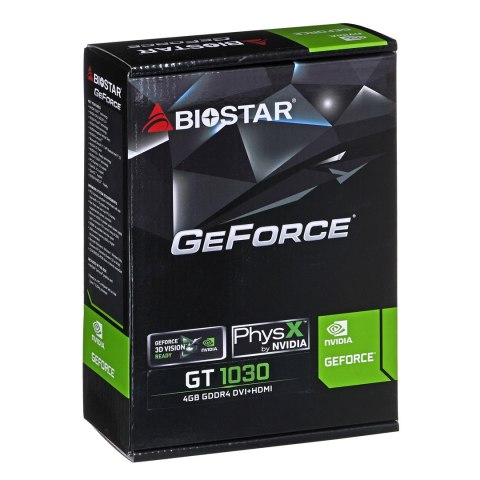Biostar Karta graficzna BIOSTAR GeForce GT 1030 4GB ATX