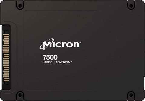 Micron Dysk SSD Micron 7500 PRO 1.92TB U.3 (15mm) NVMe Gen4 MTFDKCC1T9TGP-1BK1DABYYR (DWPD 1) TCG