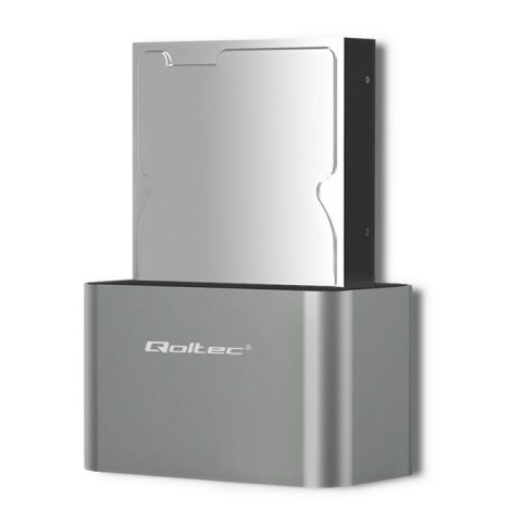 Qoltec QOLTEC STACJA DOKUJĄCA HDD/SSD | 2.5"/3.5" SATA | USB 3.0