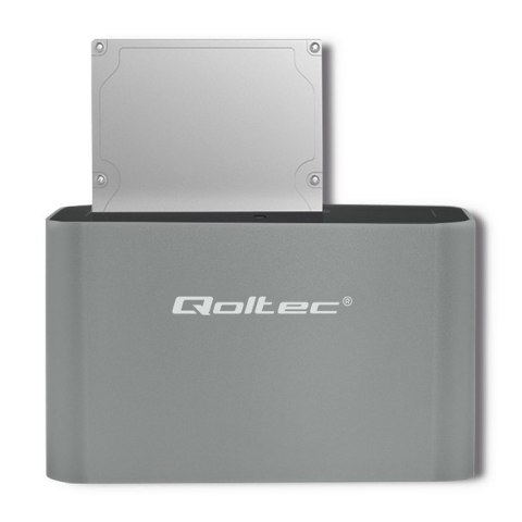 Qoltec QOLTEC STACJA DOKUJĄCA HDD/SSD | 2.5"/3.5" SATA | USB 3.0