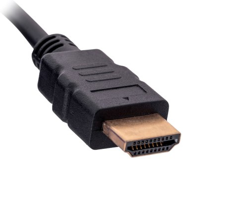 Lanberg Adapter Lanberg AD-0017-BK (HDMI M - D-Sub (VGA) F; 0,20m; kolor czarny)