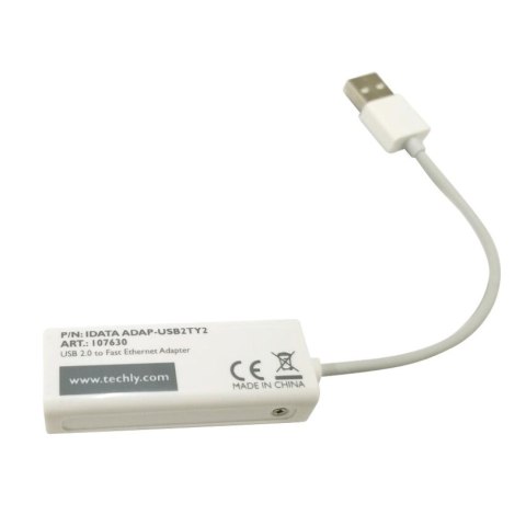 TECHly TECHLY KARTA SIECIOWA ADAPTER USB-A 2.0 NA RJ45 10