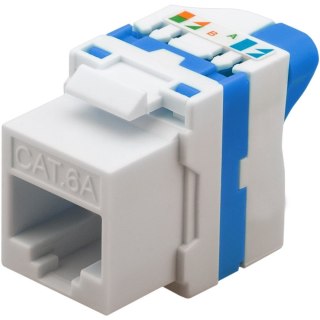 TECHly TECHLY SAMOZACISKOWY MODUŁ KEYSTONE RJ45 KAT.6A U/