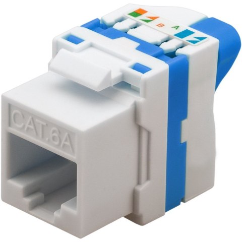 TECHly TECHLY SAMOZACISKOWY MODUŁ KEYSTONE RJ45 KAT.6A U/
