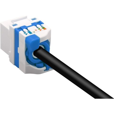 TECHly TECHLY SAMOZACISKOWY MODUŁ KEYSTONE RJ45 KAT.6A U/