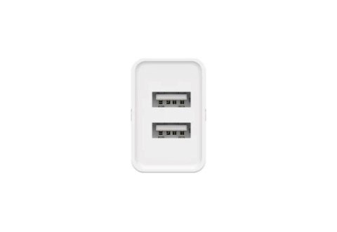 UNITEK UNITEK ŁADOWARKA 2X USB-A, 12W, BIAŁA, P1113A-EU