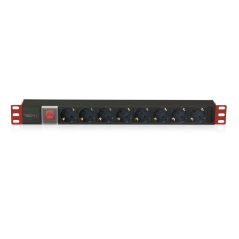 TECHly TECHLY LISTWA ZASILAJĄCA RACK 19 1U 250V/16A 8X SC