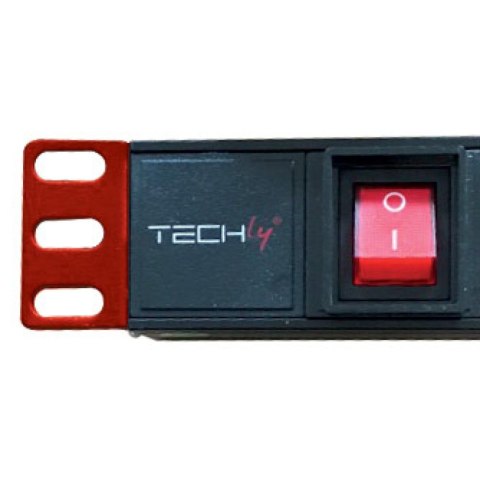 TECHly TECHLY LISTWA ZASILAJĄCA RACK 19 1U 250V/16A 8X SC