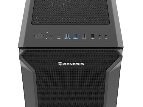 GENESIS GENESIS OBUDOWA IRID 505F MIDI TOWER Z OKNEM USB 3.0 NPC-1997