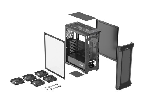 GENESIS GENESIS OBUDOWA IRID 505F MIDI TOWER Z OKNEM USB 3.0 NPC-1997
