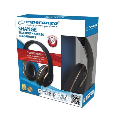 Esperanza ESPERANZA SŁUCHAWKI BLUETOOTH SHANGE EH220
