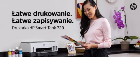 Hewlett-Packard Urządzenie wielofunkcyjne Hp Smart Tank 720