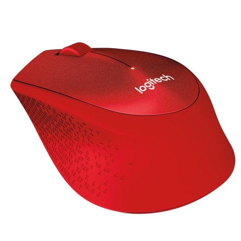 Logitech Mysz Logitech M330 910-004911 (optyczna; 1000 DPI; kolor czerwony)
