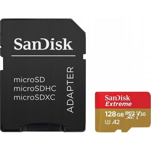 SanDisk SANDISK EXTREME microSDXC 128 GB 190/90 MB/s A2