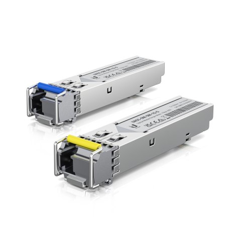 UBIQUITI Wkładka SFP Ubiquiti 1 Gbps Bidirectional Single-Mode Optical Module 2-pack