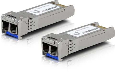 UBIQUITI Wkładka SFP+ Ubiquiti 10 Gbps Single-Mode Optical Module 2-pack