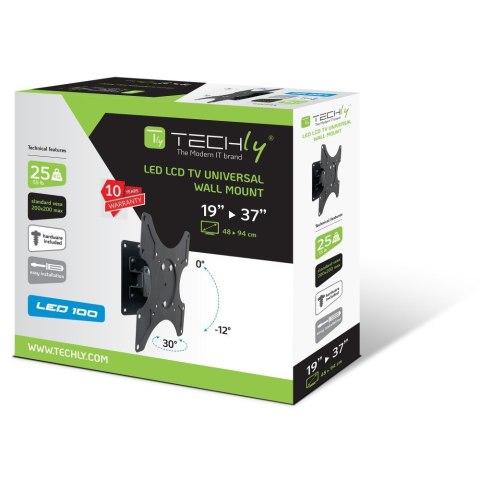 TECHly TECHLY UCHWYT ŚCIENNY TV LED/LCD 17-37 CALI 25KG O