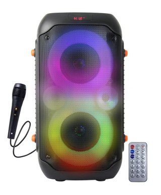 Esperanza ESPERANZA GŁOŚNIK BT FM LED RGB KARAOKE SINGER EP156
